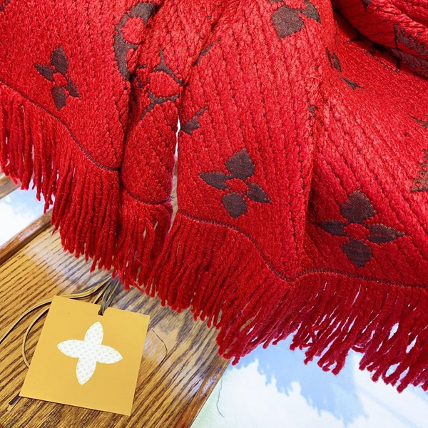 ブランドマフラー細部ディテール